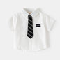 Fashion Boys Shirt with Tie