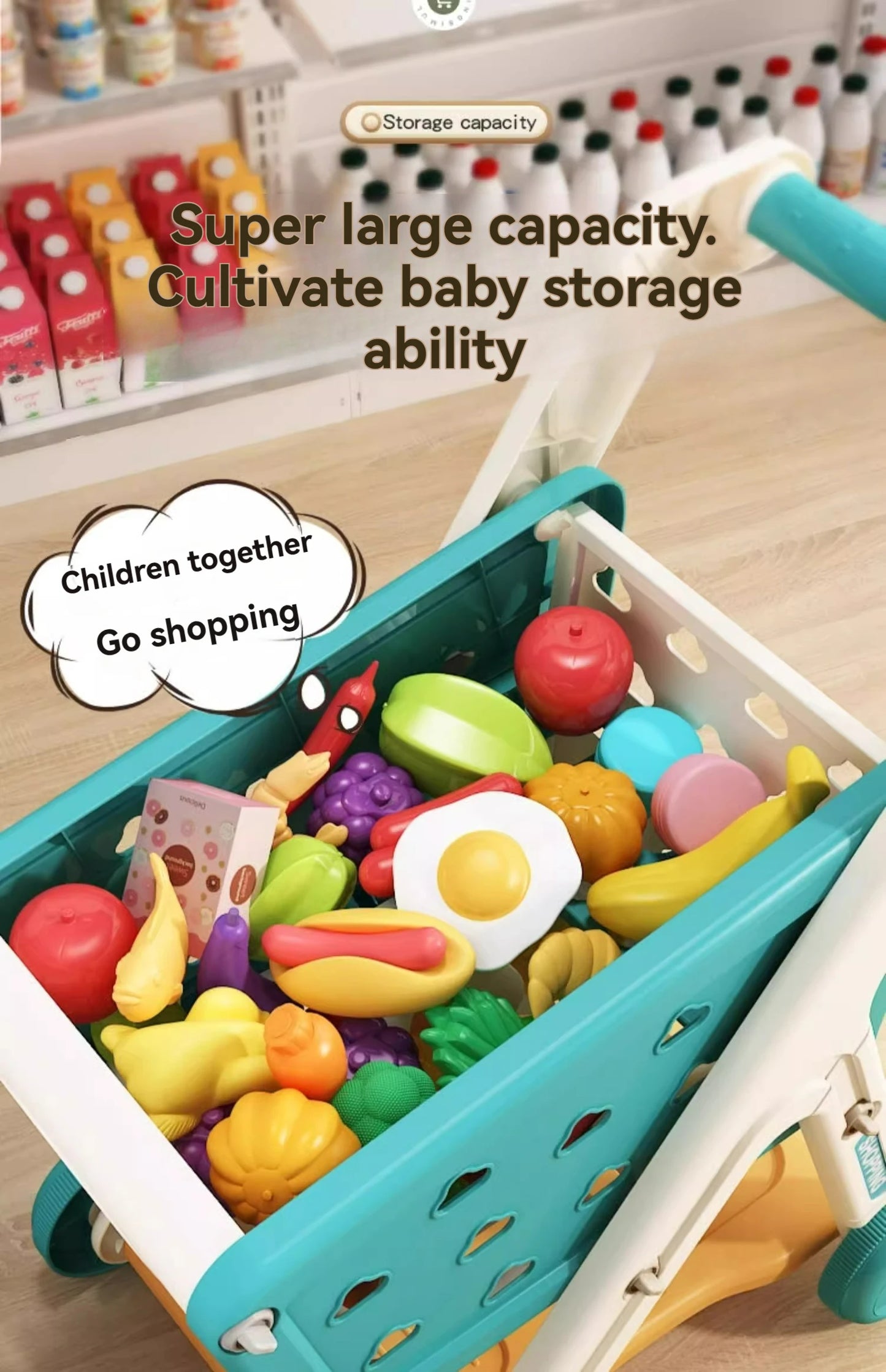 Supermarket Shopping Cart Toy