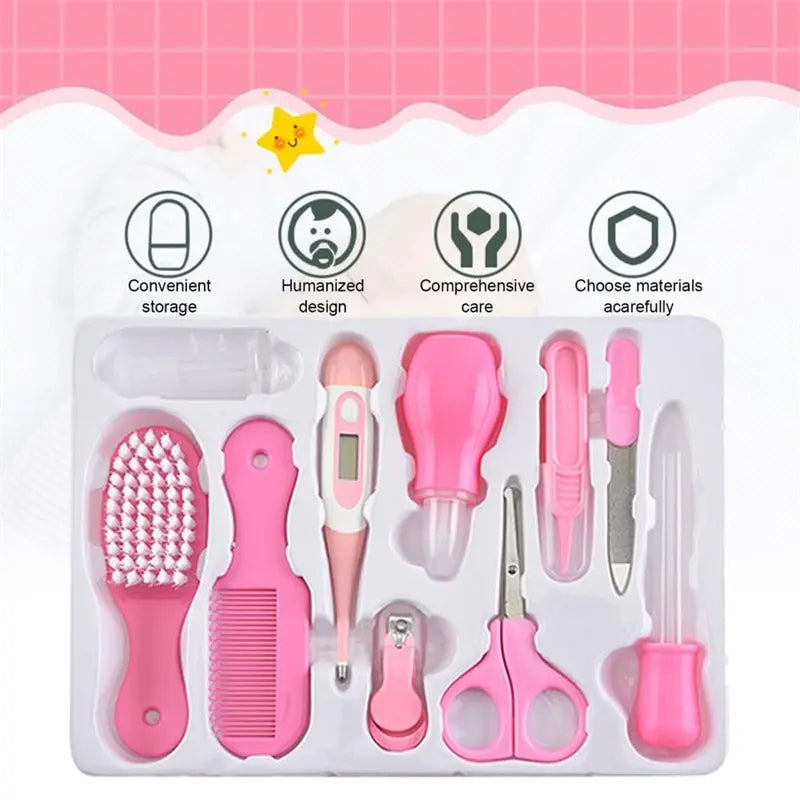 Baby Grooming Essentials 10pc Set