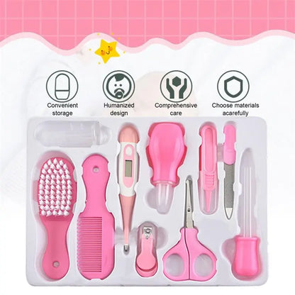 Baby Grooming Essentials 10pc Set