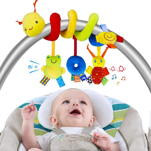 Spiral Hanging Worm Toy