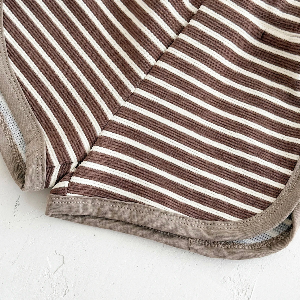 2 Piece Shirt and Stripe Shorts