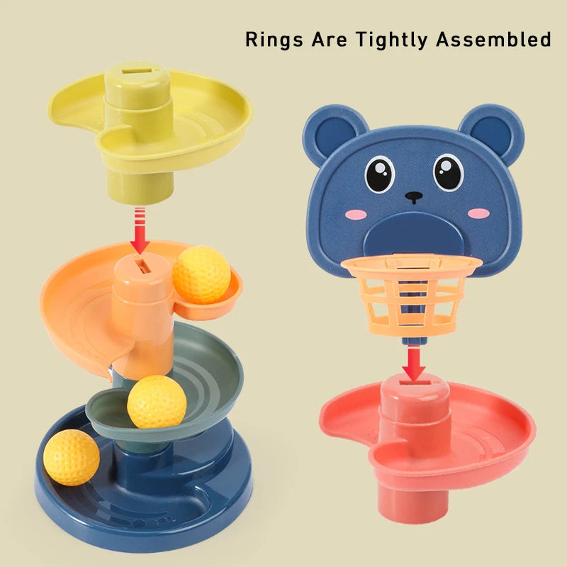Rolling Ball Spiral Tower Toy