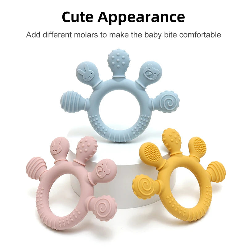 Soft Silicone Baby Teether