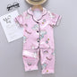 Unicorn Silk Satin Pajama Set