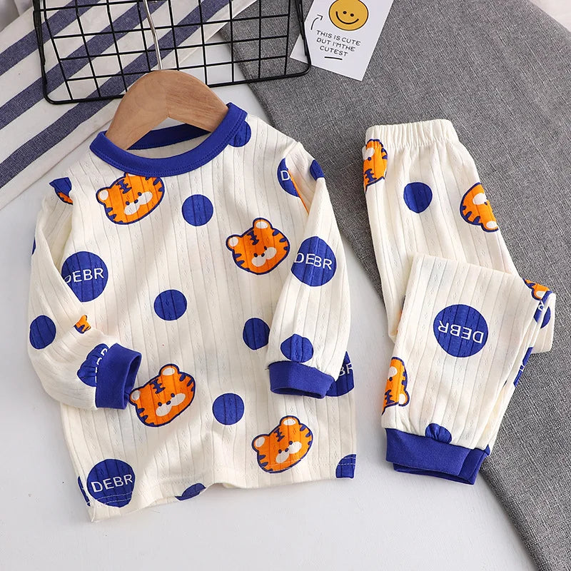 Long Sleeve Boys Pajama Set