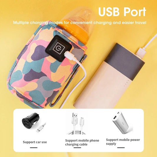 Handheld Baby Bottle Warmer Graphic