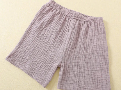 Short Sleeve with Shorts Pajama Set