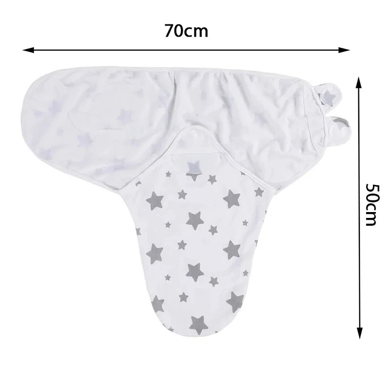 Baby Blanket & Hat Set Cartoon Printed