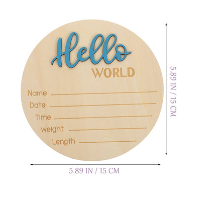 Baby Birth Announcement Keepsake