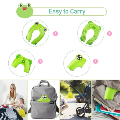 Silicone Portable Frog Toilet Seat