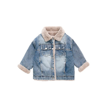 Fur Lined Winter Demin Jacket
