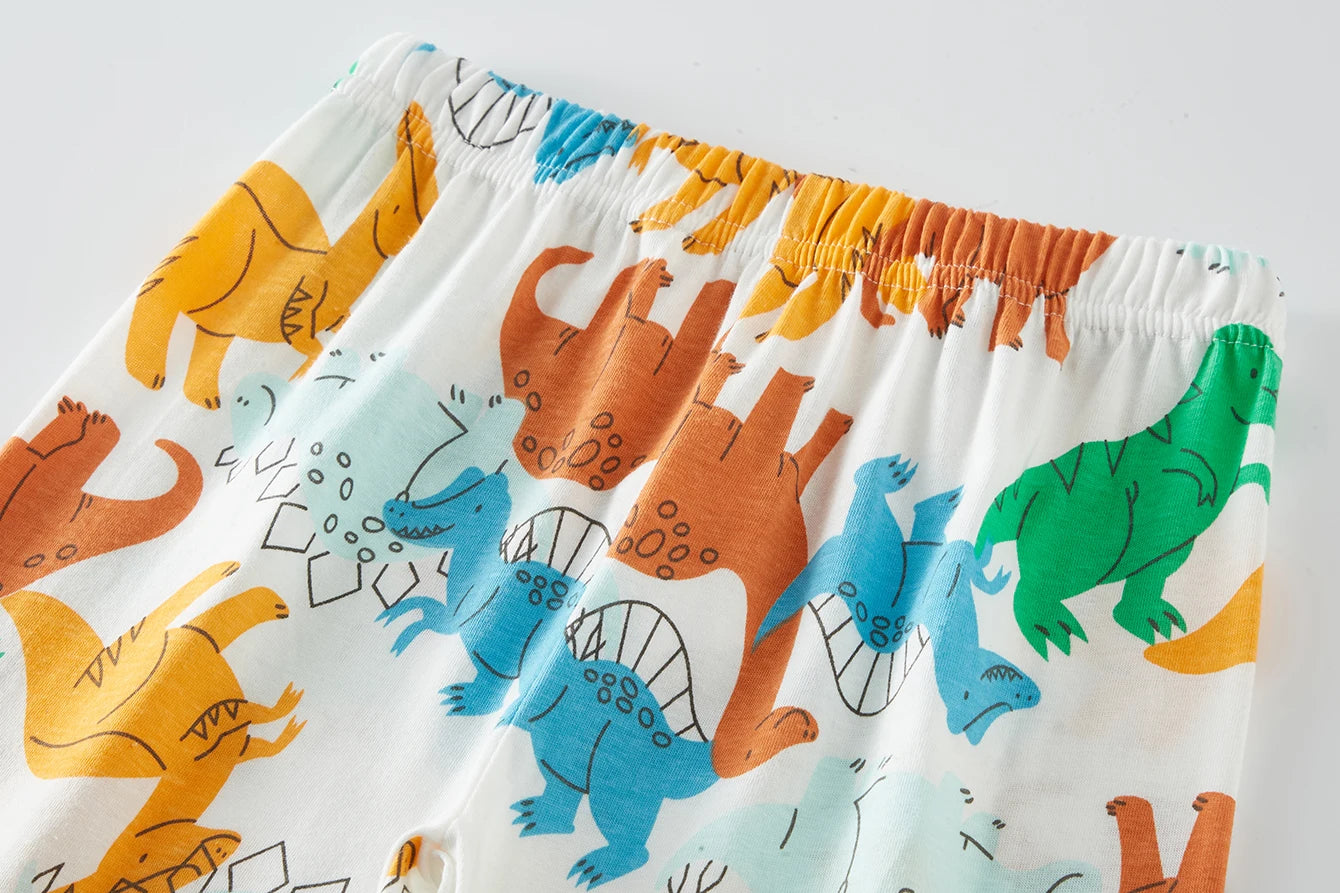 Long Sleeve Dinosuar Pajama Set