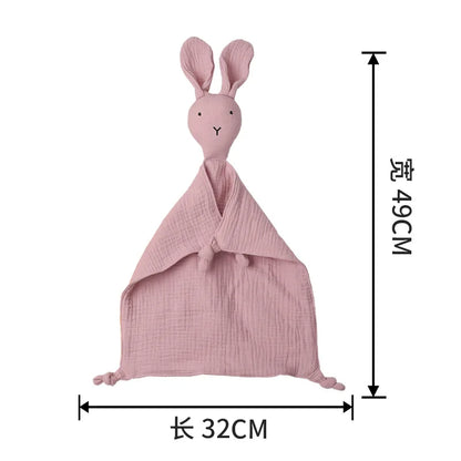 Baby Double Cotton Gauze Rabbit Blanket