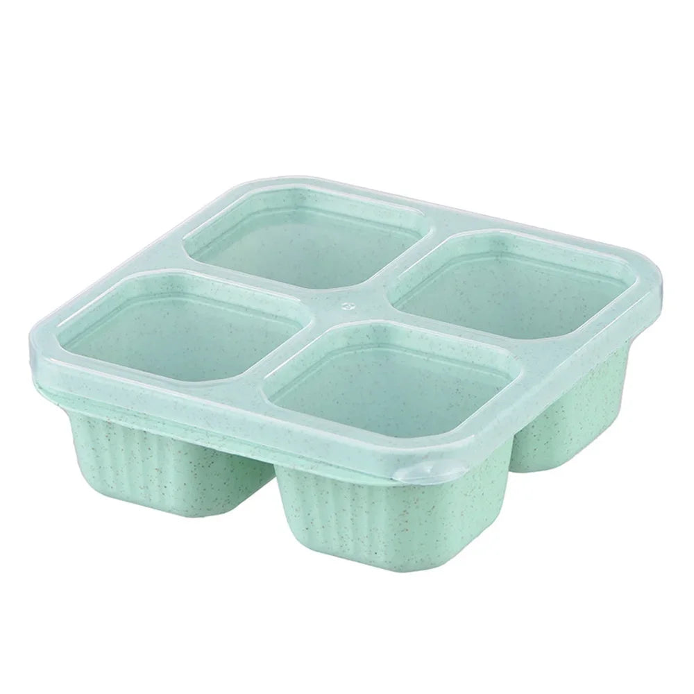 4 Grid Snack Containers