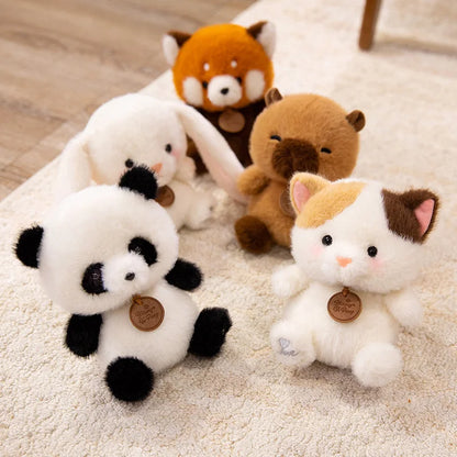 Cute Sitting Red Panda, Fox, Sloth, Cat, Stuffed Animal
