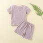 Short Sleeve with Shorts Pajama Set
