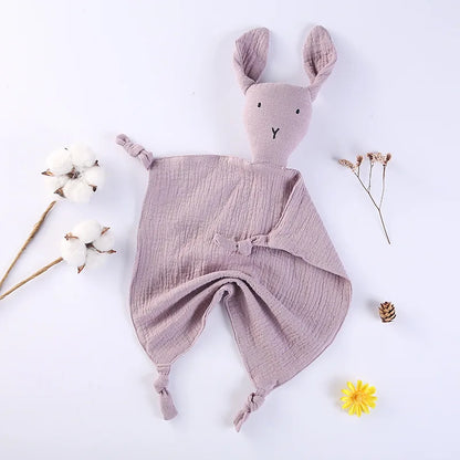 Baby Double Cotton Gauze Rabbit Blanket