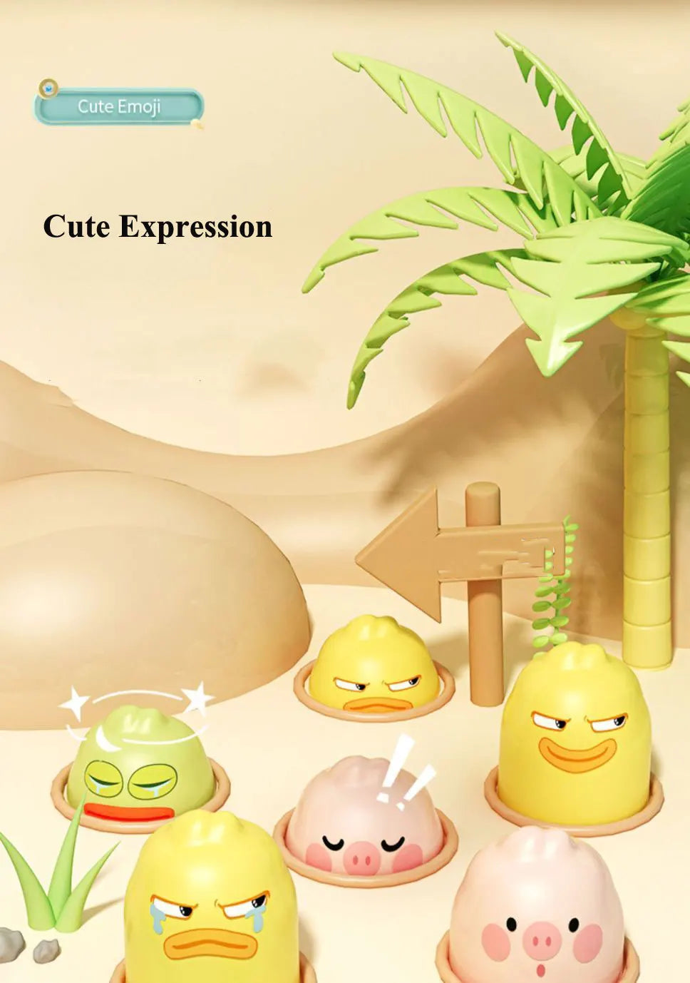 Duck/Frog/Pig Baby Toy with Hammer