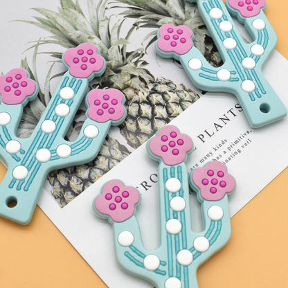 Cactus Shaped Baby Teether