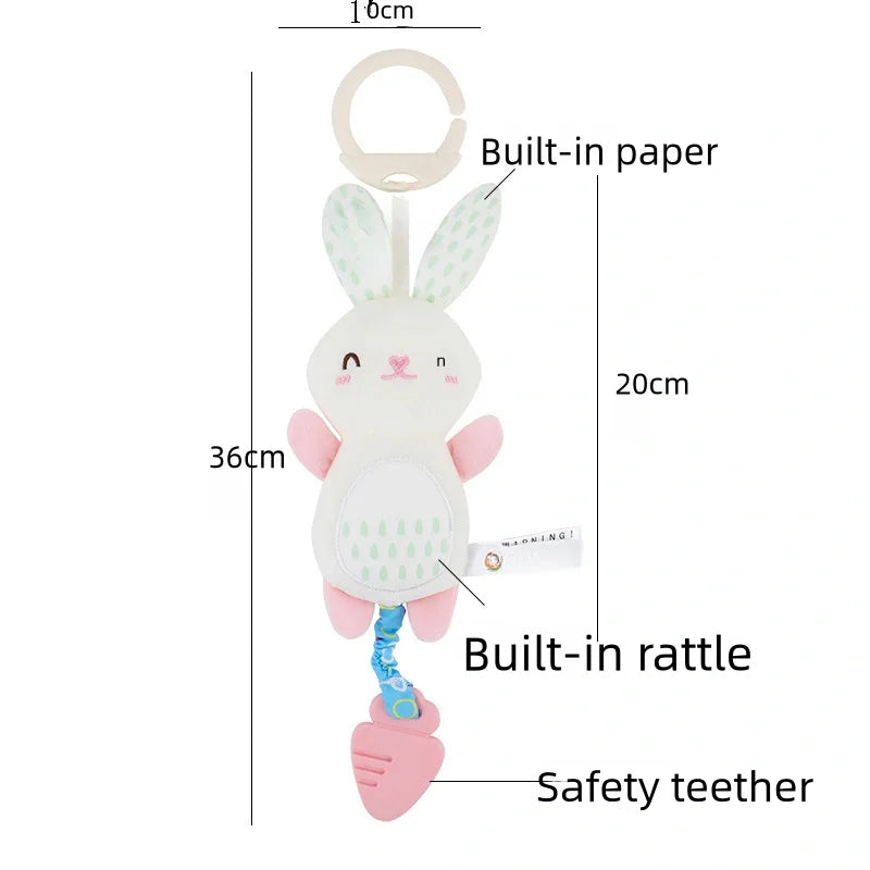 Soft Animal Rattle