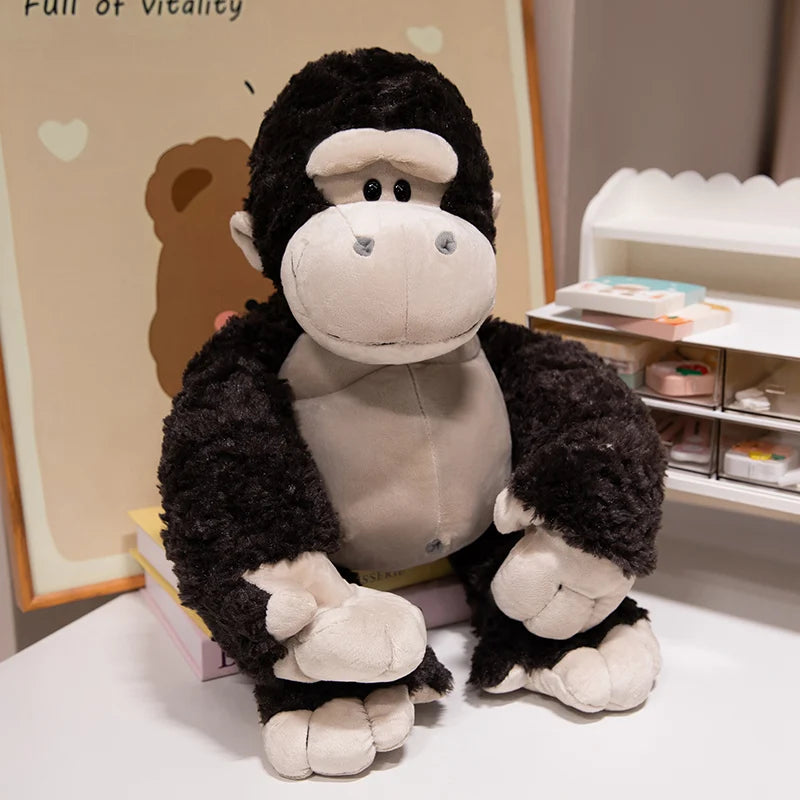 Cat, King Kong, Wolf Stuffed Animal