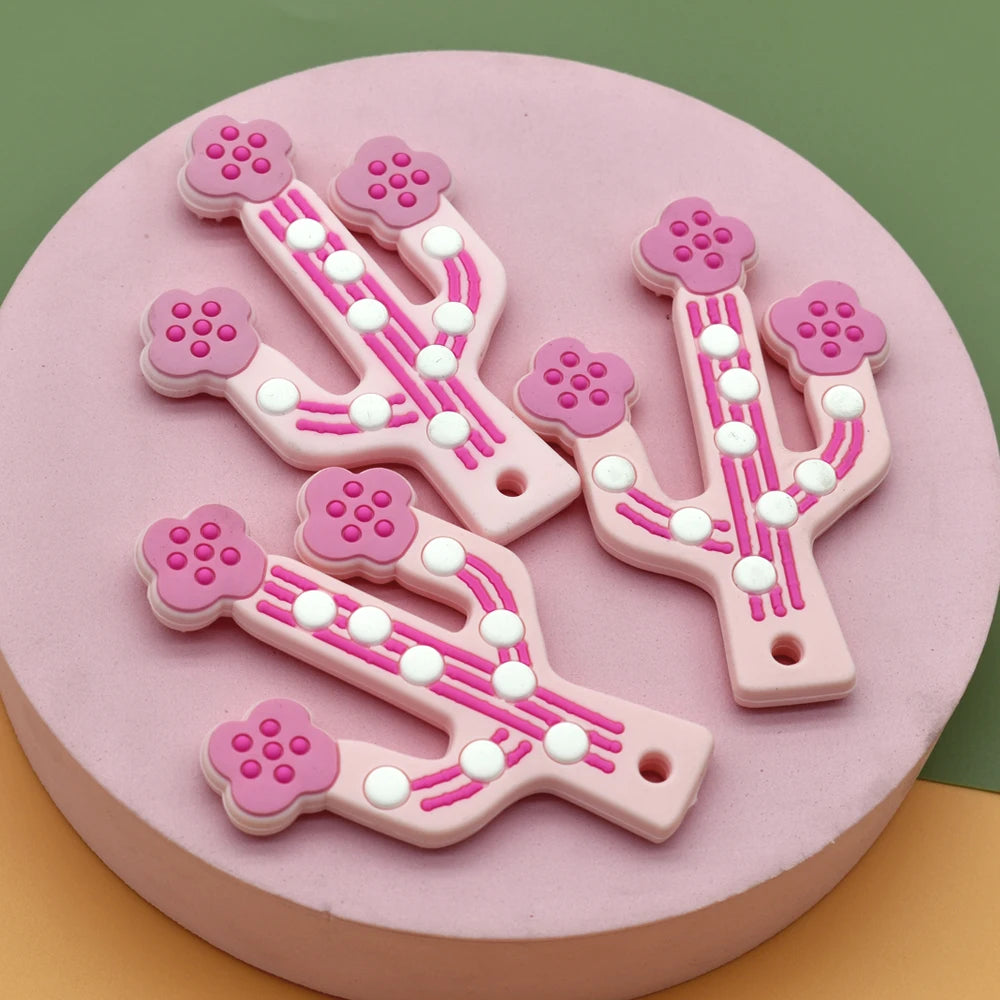 Cactus Shaped Baby Teether
