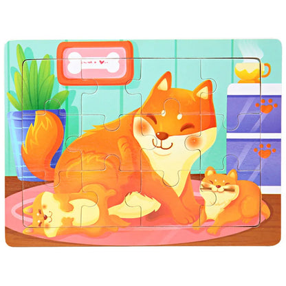 12piece Wooden Jigsaw Puzzle