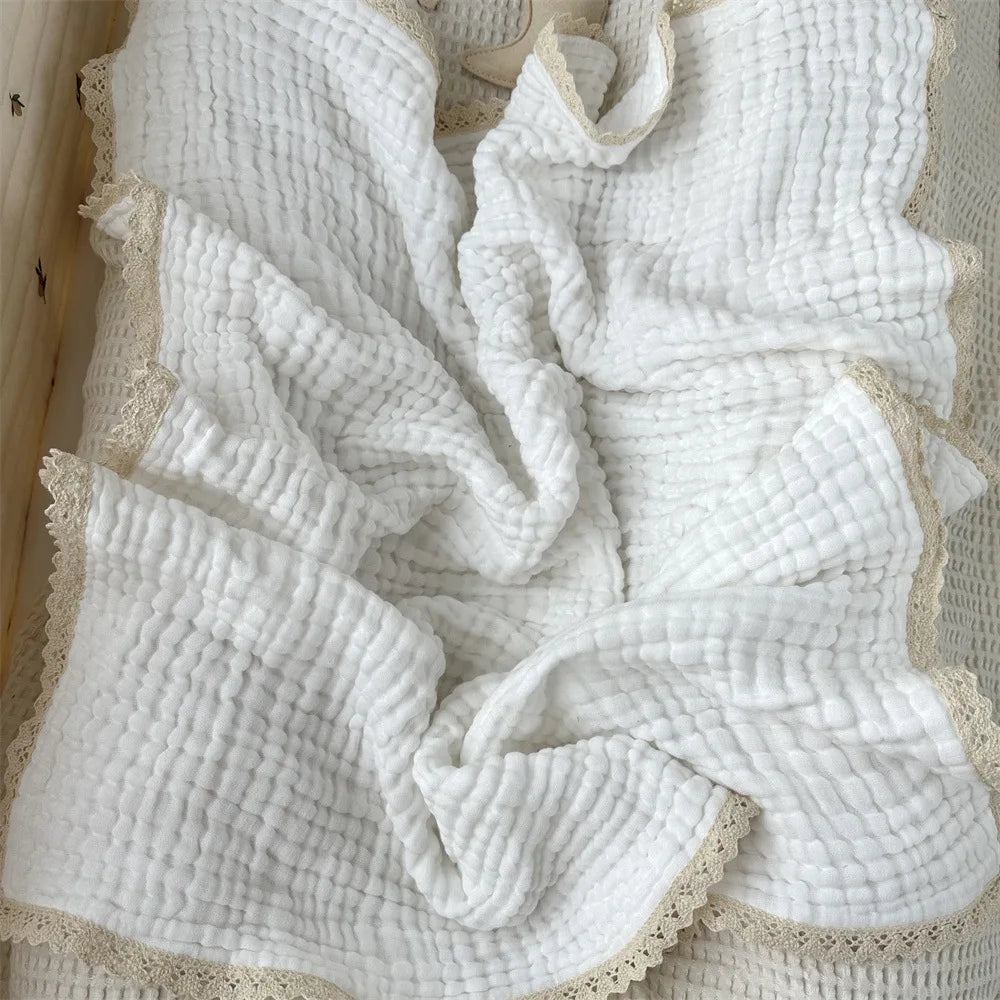 Baby Blanket Soft Cotton Colors