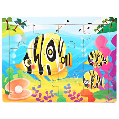 12piece Wooden Jigsaw Puzzle