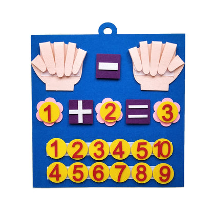 Felt Fingers Educational Counting Toy
