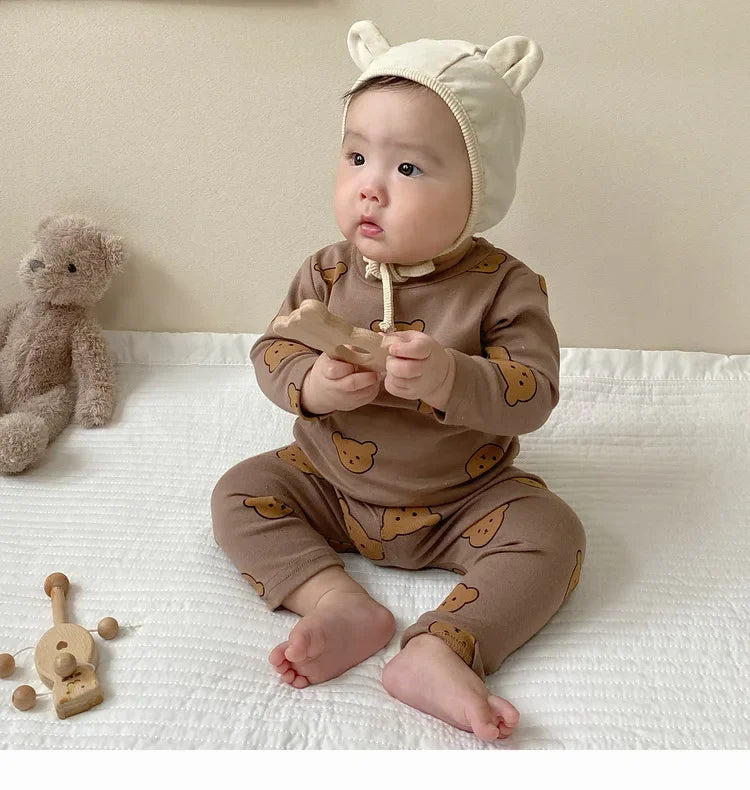 Baby Clothes Cartoon Bear 2pcs Sets