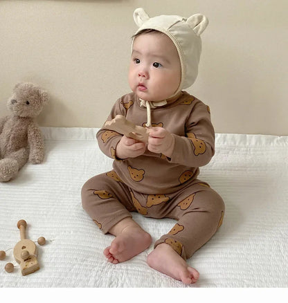 Baby Clothes Cartoon Bear 2pcs Sets