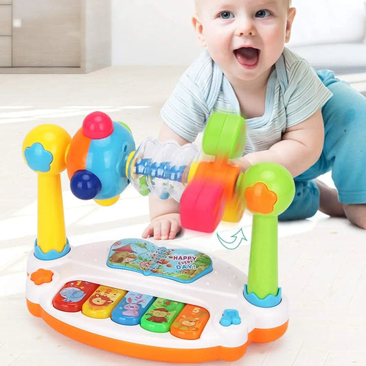 Baby Toy Rotating Music Piano