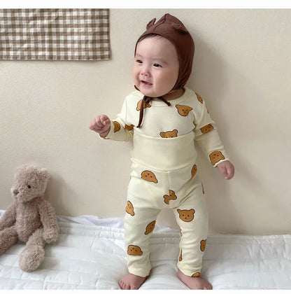 Baby Clothes Cartoon Bear 2pcs Sets