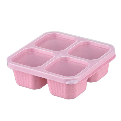 4 Grid Snack Containers