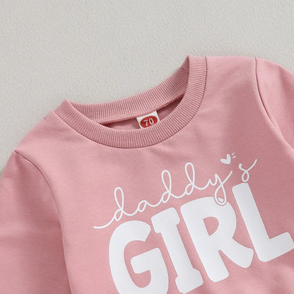 Daddy's Girl Sweatshirt with Sweatpants