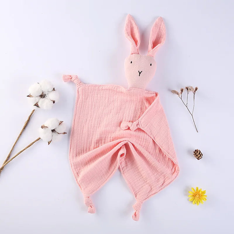 Baby Double Cotton Gauze Rabbit Blanket