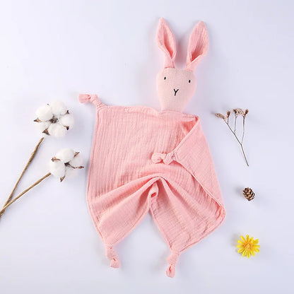 Baby Double Cotton Gauze Rabbit Blanket