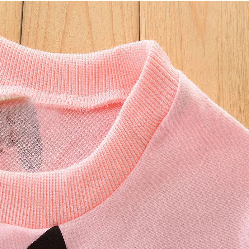 Heart Sweatshirt/Leggings with tutu