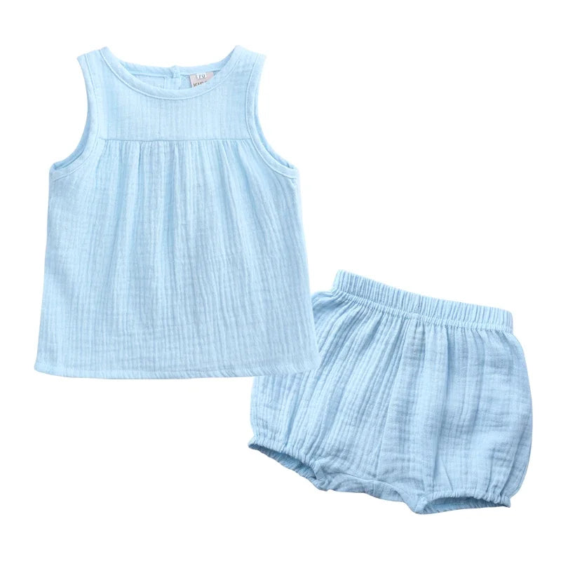 Summer Girl Tank Top and Shorts