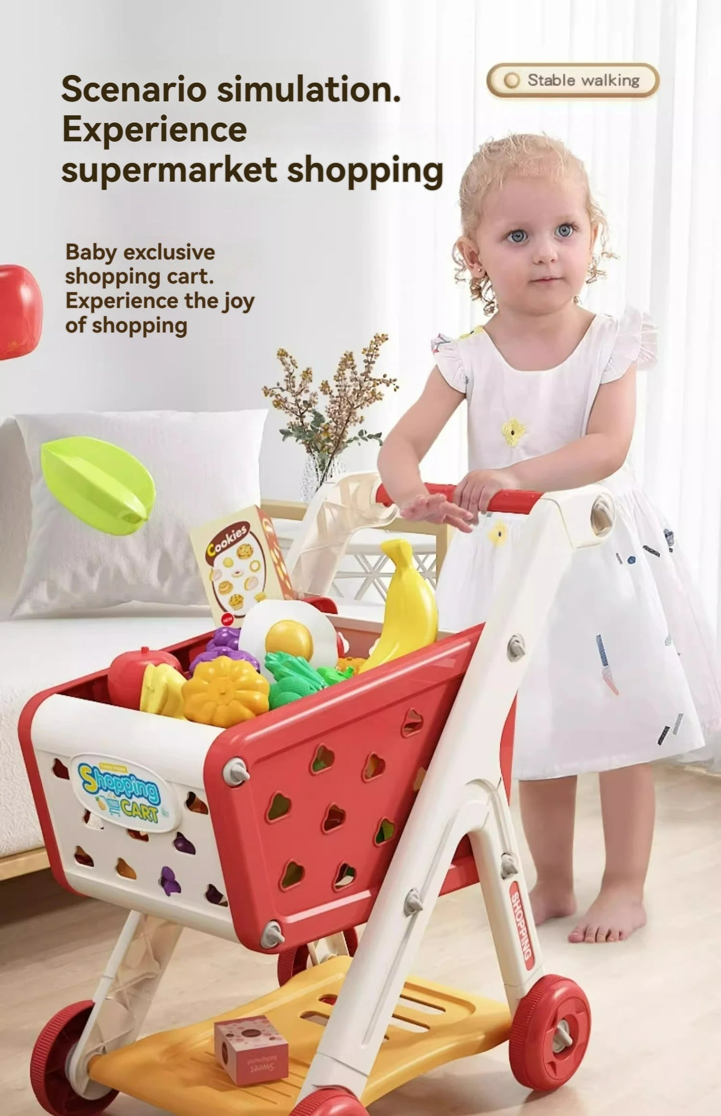 Supermarket Shopping Cart Toy