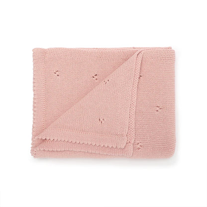 Cotton Knit Baby Blanket