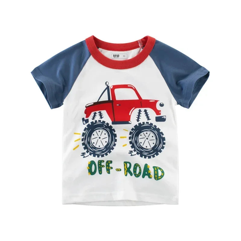 Children's 3D Cartoon T-Shirt
