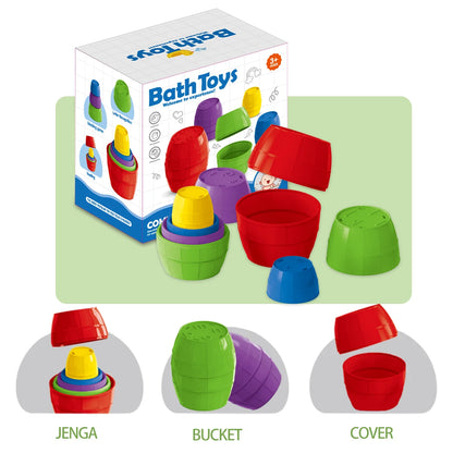 Stacking Cups Bath Toy