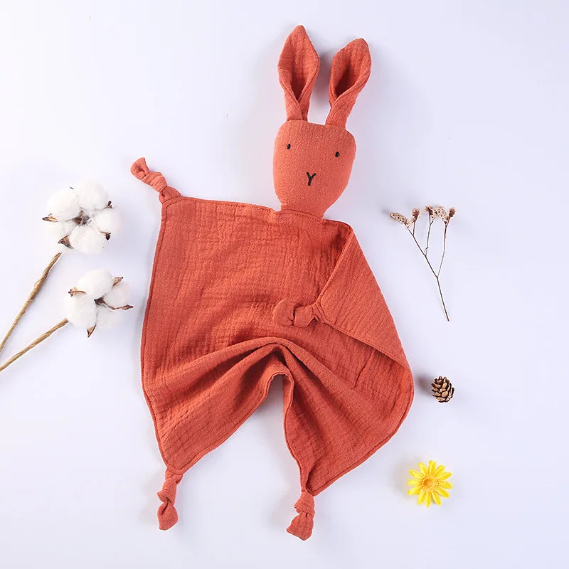 Baby Double Cotton Gauze Rabbit Blanket