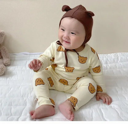 Baby Clothes Cartoon Bear 2pcs Sets