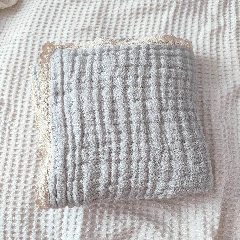Baby Blanket Soft Cotton Colors