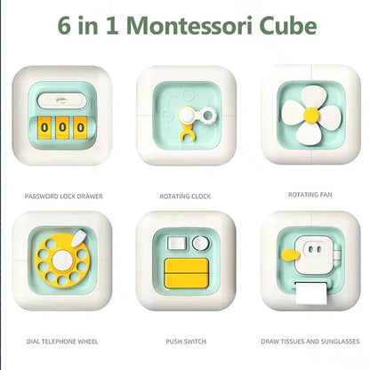 6 in 1 Sensory Cube Toy