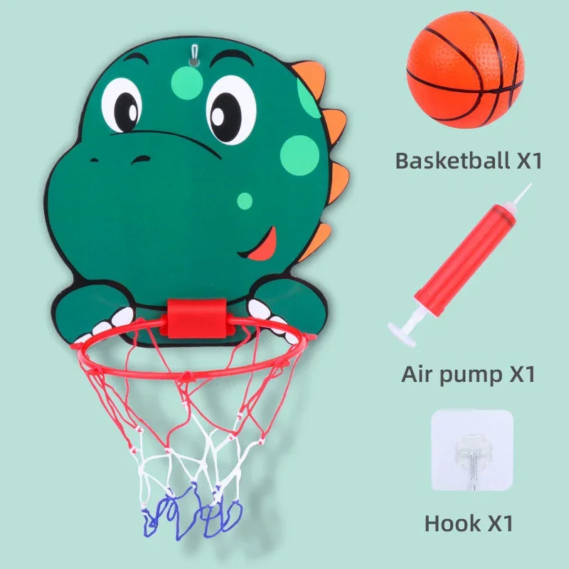 Mini Basketball Hoop Cartoon Animals